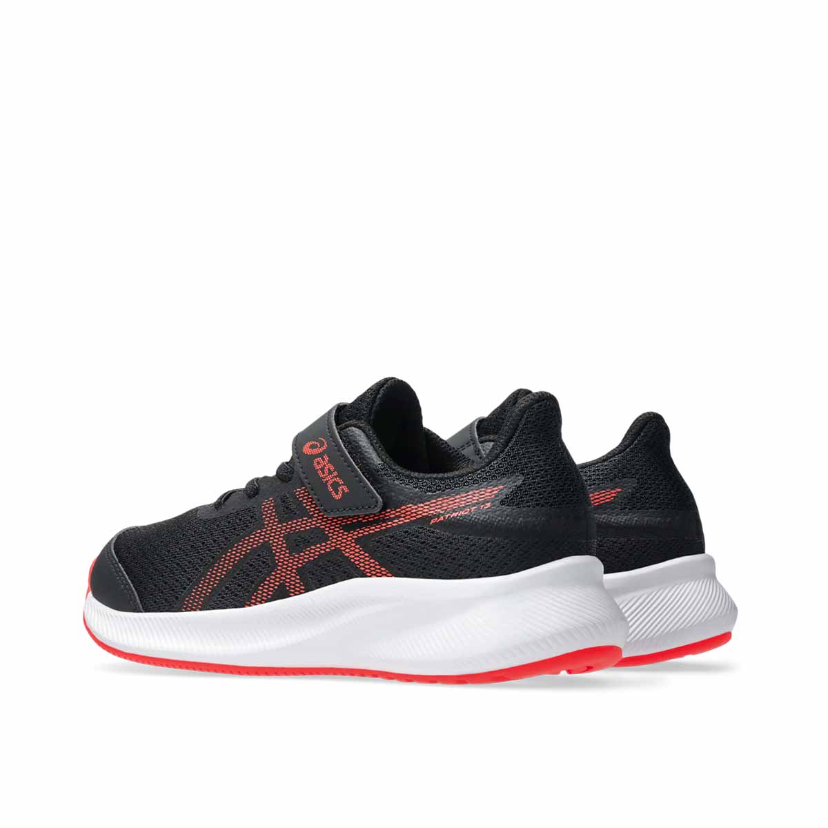 Asics Patriot 13 PS Kids Black Flash Red נעלי ריצה פטריוט 13 לילדים