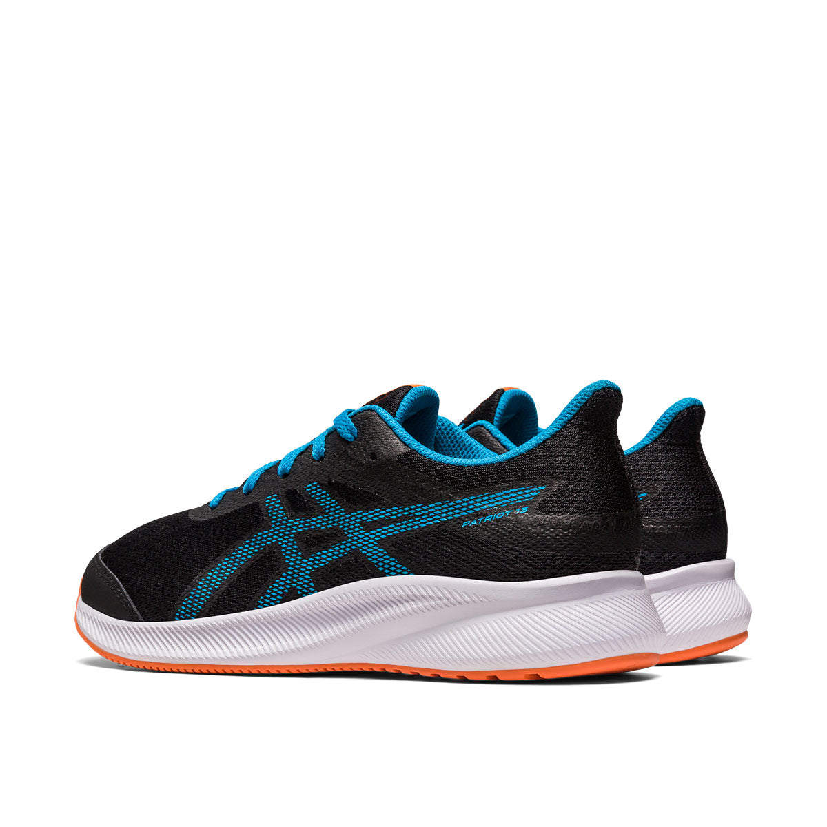Asics Patriot 13 GS Kids Black Island Blue נעלי אסיקס ילדים