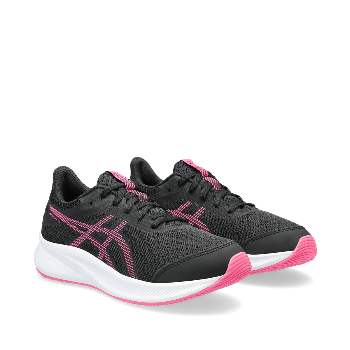 Asics Patriot 13 GS Kids Black Hot Pink נעלי אסיקס לילדים
