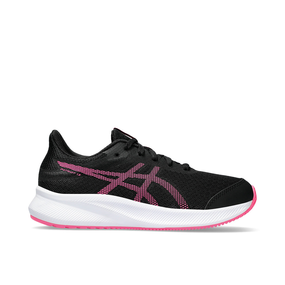 Asics Patriot 13 GS Kids Black Hot Pink נעלי אסיקס לילדים
