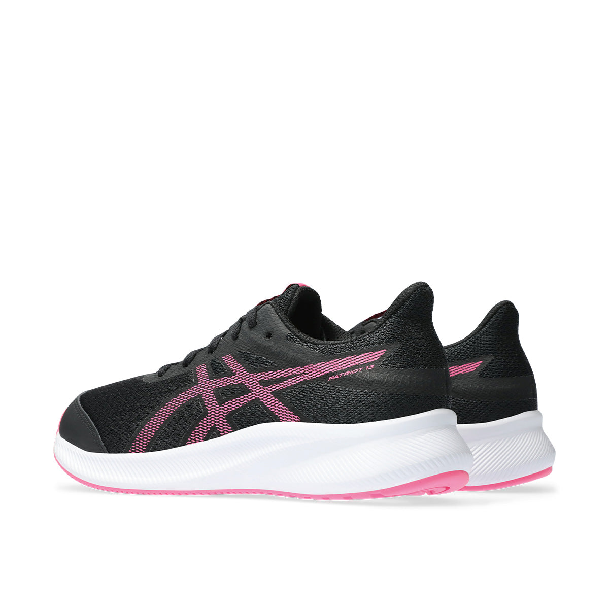 Asics Patriot 13 GS Kids Black Hot Pink נעלי אסיקס לילדים
