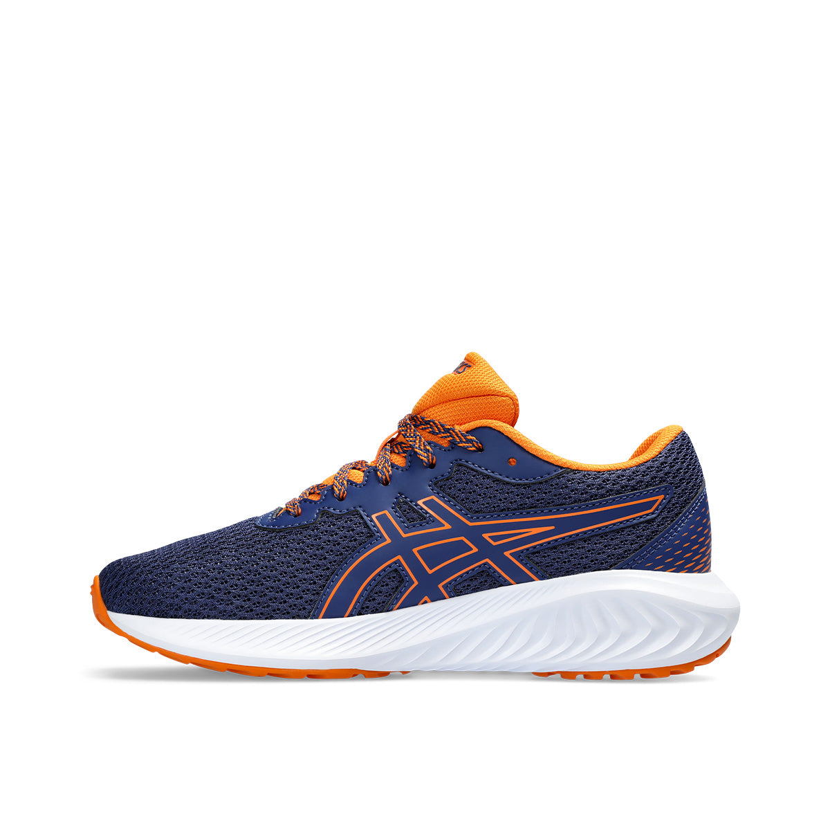 Asics Gel Excite 10 GS Kids Deep Ocean Bright Orange אסיקס ג'ל אקסייט 10 ילדים