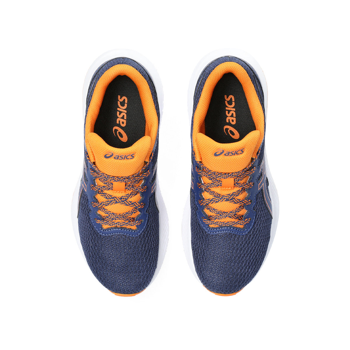 Asics Gel Excite 10 GS Kids Deep Ocean Bright Orange אסיקס ג'ל אקסייט 10 ילדים