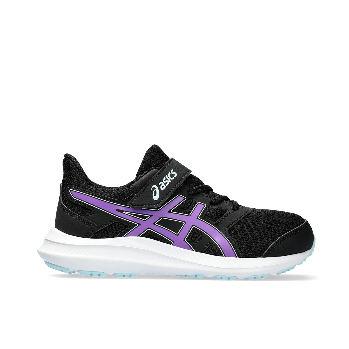 Asics Jolt 4 PS Kids Black Cyber Grape נעלי אסיקס לילדים