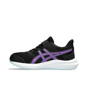 Asics Jolt 4 PS Kids Black Cyber Grape נעלי אסיקס לילדים