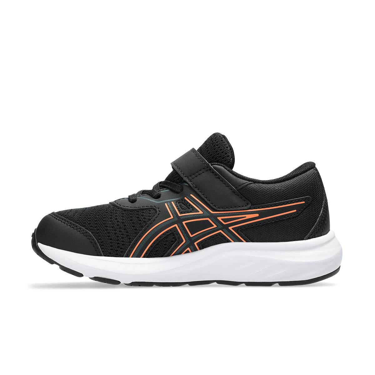 Asics Gel Contend 9 PS Kids Black Saxon Green נעלי ג'ל קונטנד 9 ילדים