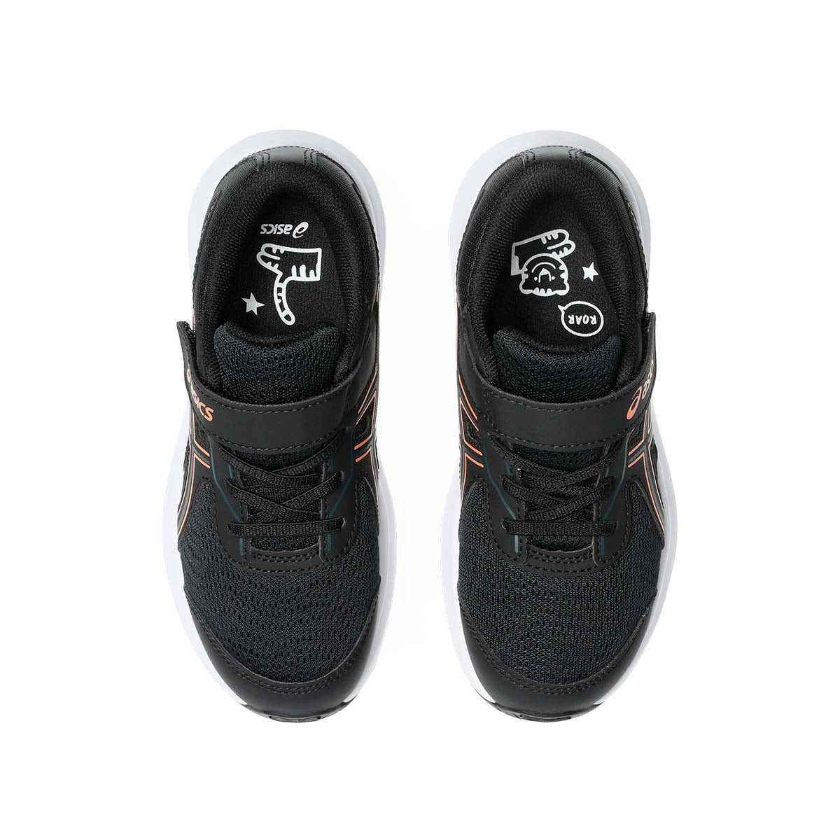 Asics Gel Contend 9 PS Kids Black Saxon Green נעלי ג'ל קונטנד 9 ילדים