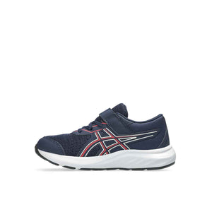 Asics Gel Contend 9 PS Kids Midnight Flash Red נעלי ריצה ג'ל קונטנד 9 לילדים