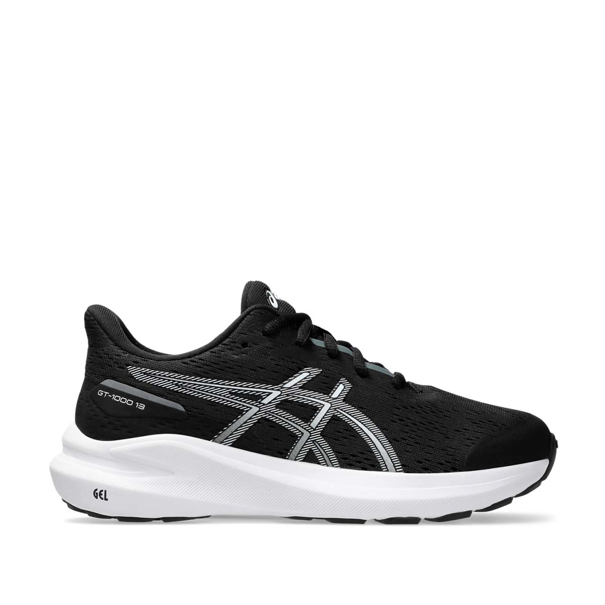 Asics GT 1000 13 GS Kids Black White נעלי ריצה אסיקס לילדים