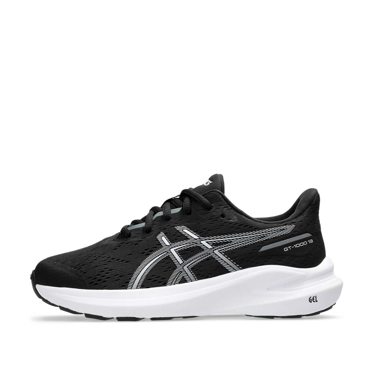 Asics GT 1000 13 GS Kids Black White נעלי ריצה אסיקס לילדים