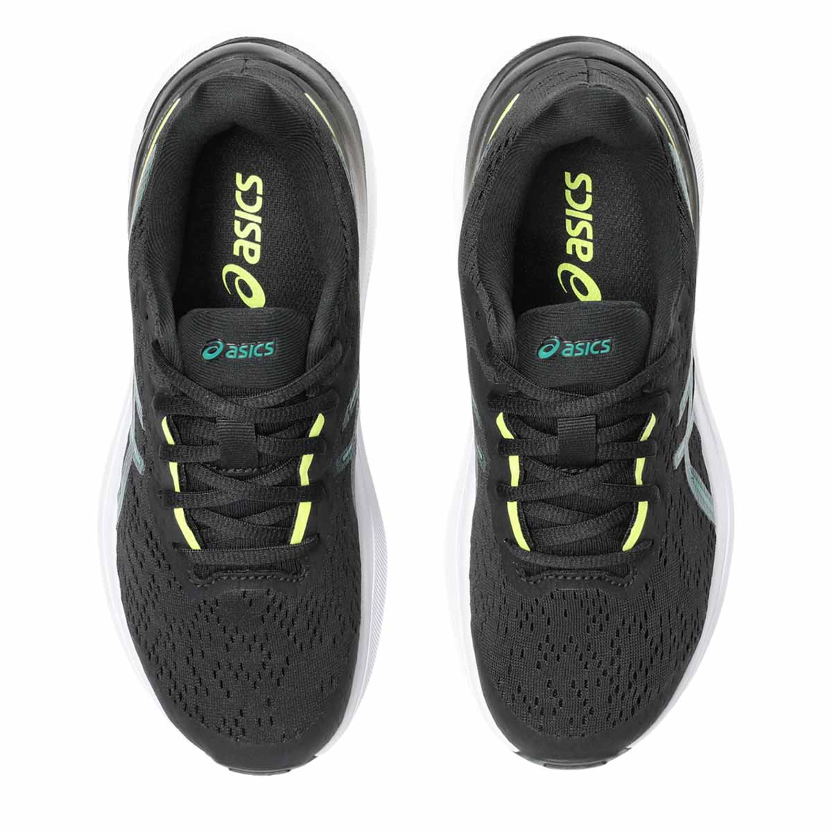 Asics GT 1000 13 GS Kids Black Jasper Green נעלי ריצה ג'י טי 1000 לילדים