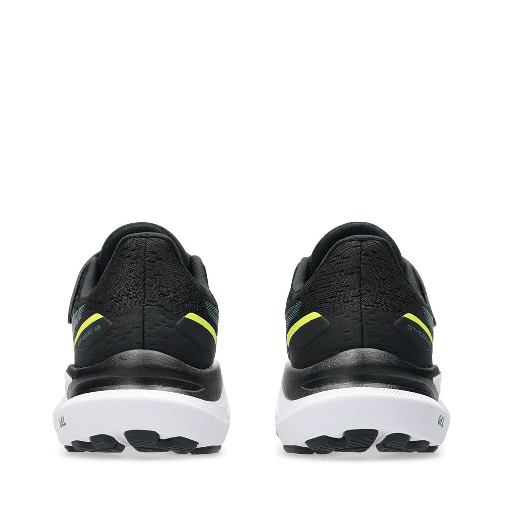 Asics GT 1000 13 PS Kids Black Jasper Green נעלי ריצה לילדים