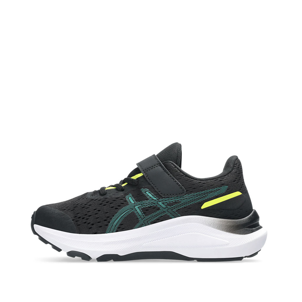 Asics GT 1000 13 PS Kids Black Jasper Green נעלי ריצה לילדים
