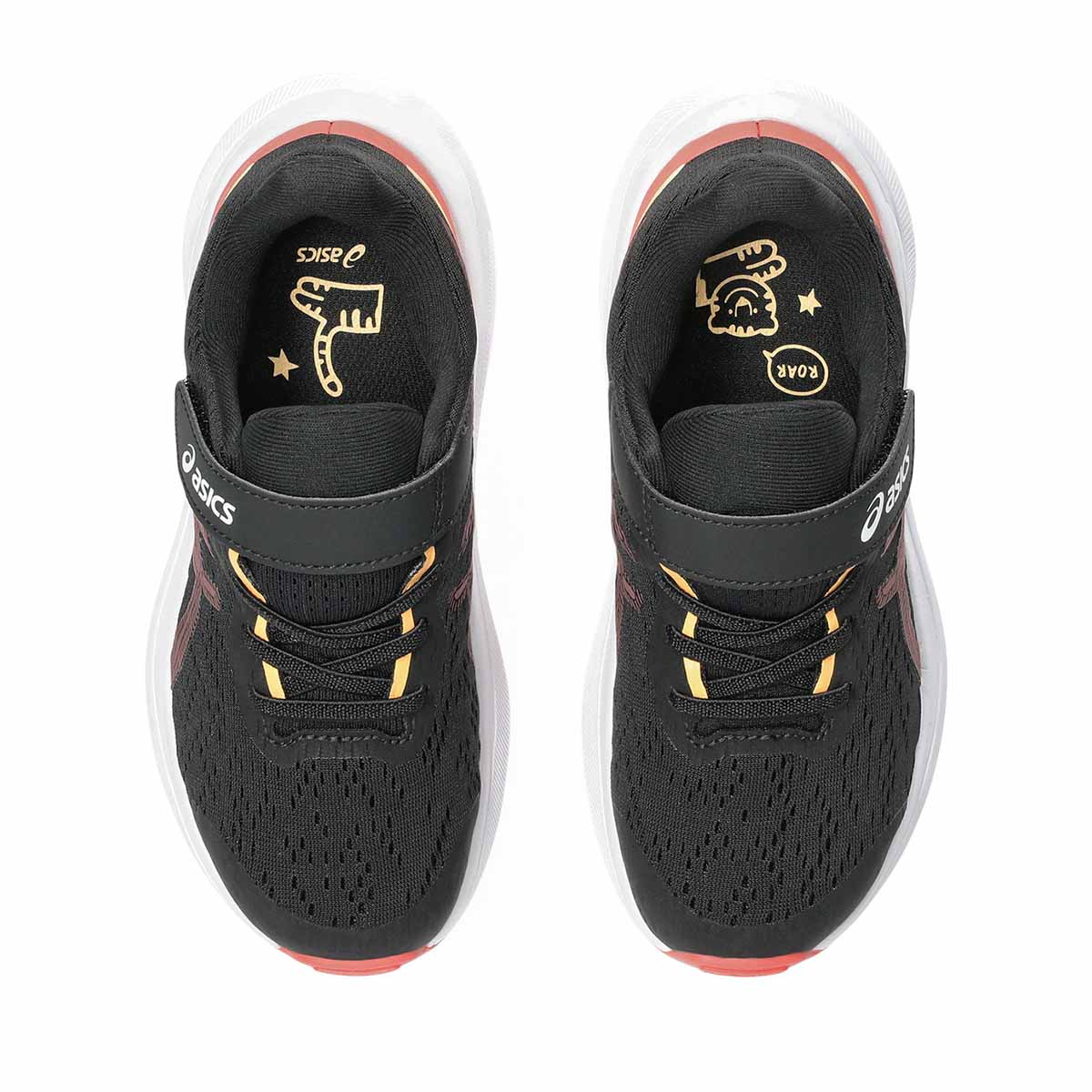 Asics GT 1000 13 PS Kids Black Rubble Red נעלי ריצה לילדים ג'י טי 1000