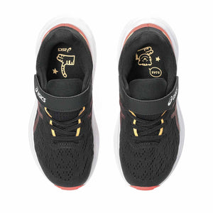 Asics GT 1000 13 PS Kids Black Rubble Red נעלי ריצה לילדים ג'י טי 1000