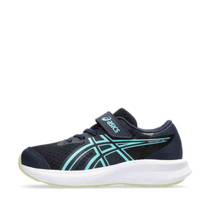Asics Patriot 14 PS Kids Midnight Glow Green נעלי ריצה לילדים