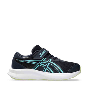 Asics Patriot 14 PS Kids Midnight Glow Green נעלי ריצה לילדים
