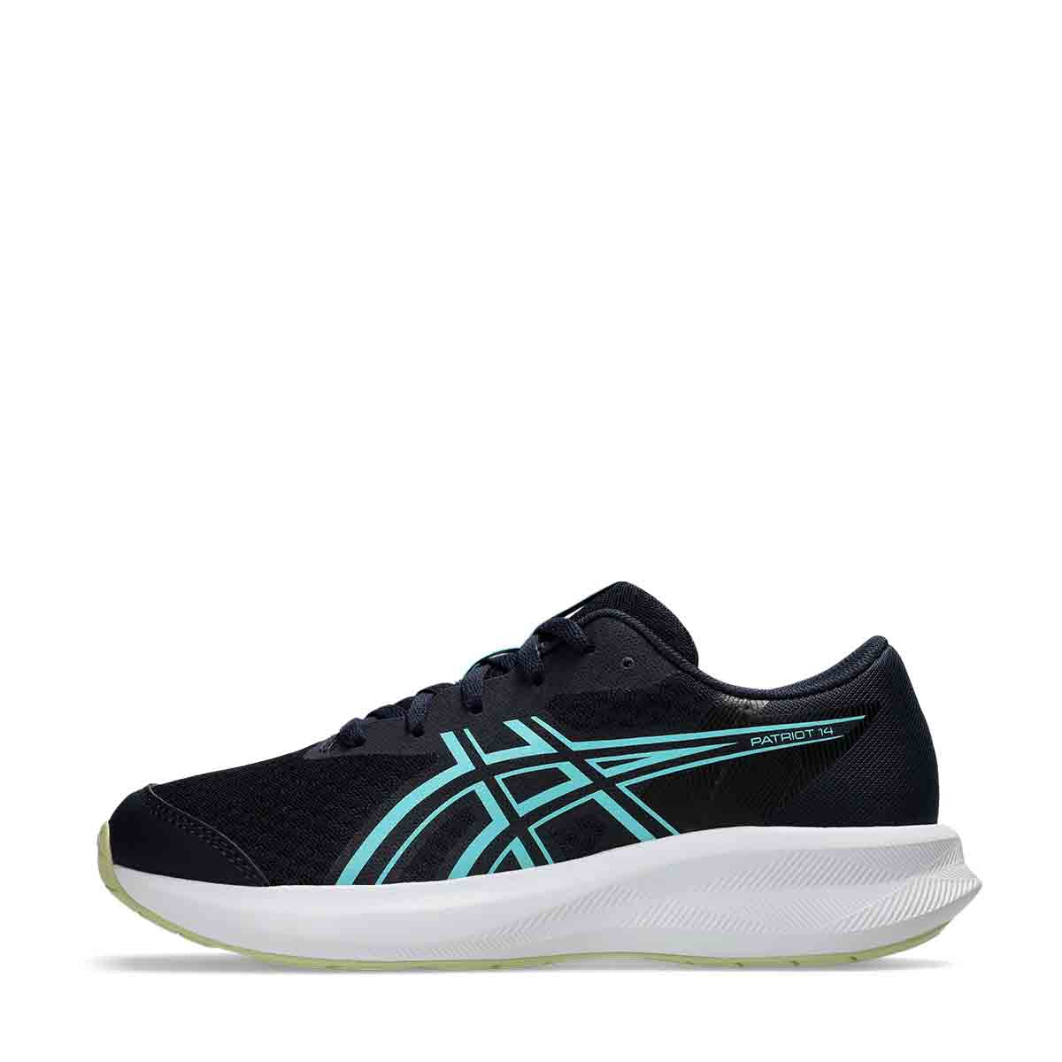 Asics Patriot 14 GS Kids - Midnight Glow Green נעלי ריצה לילדים