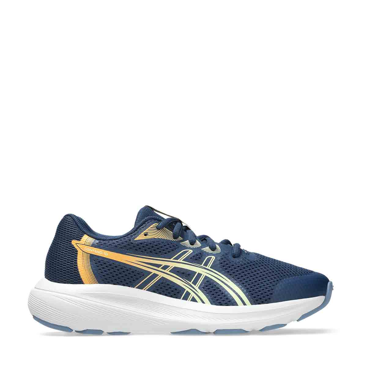 Asics Contend 10 GS Kids Independence Blue Orange Glow נעלי ריצה לילדים