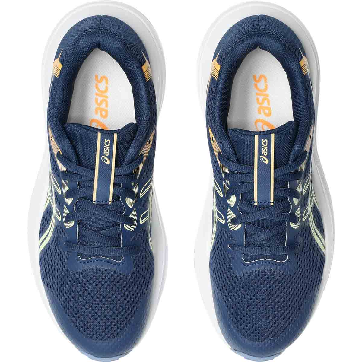 Asics Contend 10 GS Kids Independence Blue Orange Glow נעלי ריצה לילדים