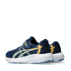 Asics Contend 10 PS Kids Independence Blue Orange Glow נעלי ריצה לילדים