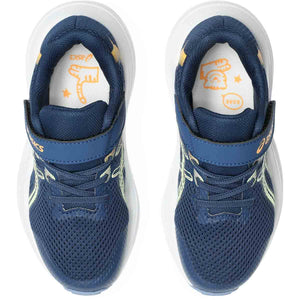 Asics Contend 10 PS Kids Independence Blue Orange Glow נעלי ריצה לילדים