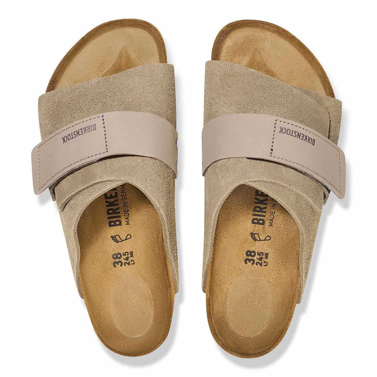 Birkenstock Kyoto Taupe כפכפי קיוטו לנשים בירקנשטוק