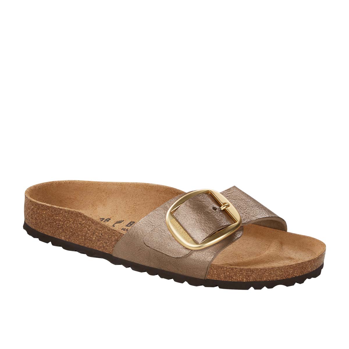Birkenstock Madrid Big Buckle Graceful Taupe בירקנשטוק כפכפי נשים מדריד אבזם טיופ