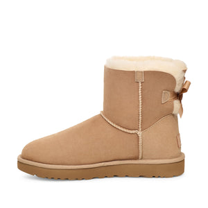 UGG Mini Bailey Bow II Sand מיני בלי בו חול מגפי נשים