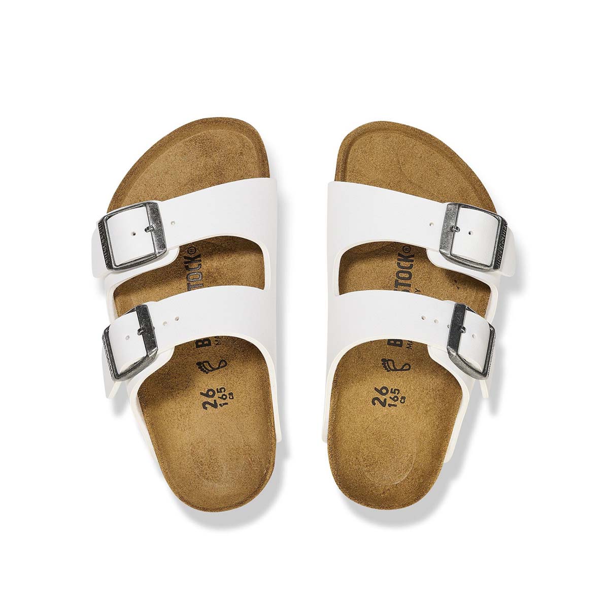 בירקנשטוק כפכפי ילדים אריזונה Birkenstock Arizona Kids BF White