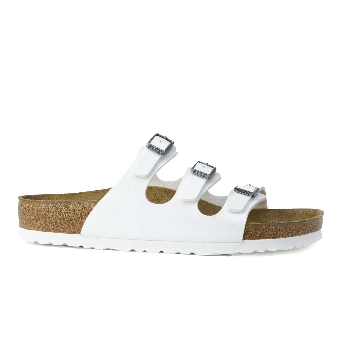 Birkenstock Florida BS White כפכפי בירקנשטוק פלורידה לבן לנשים