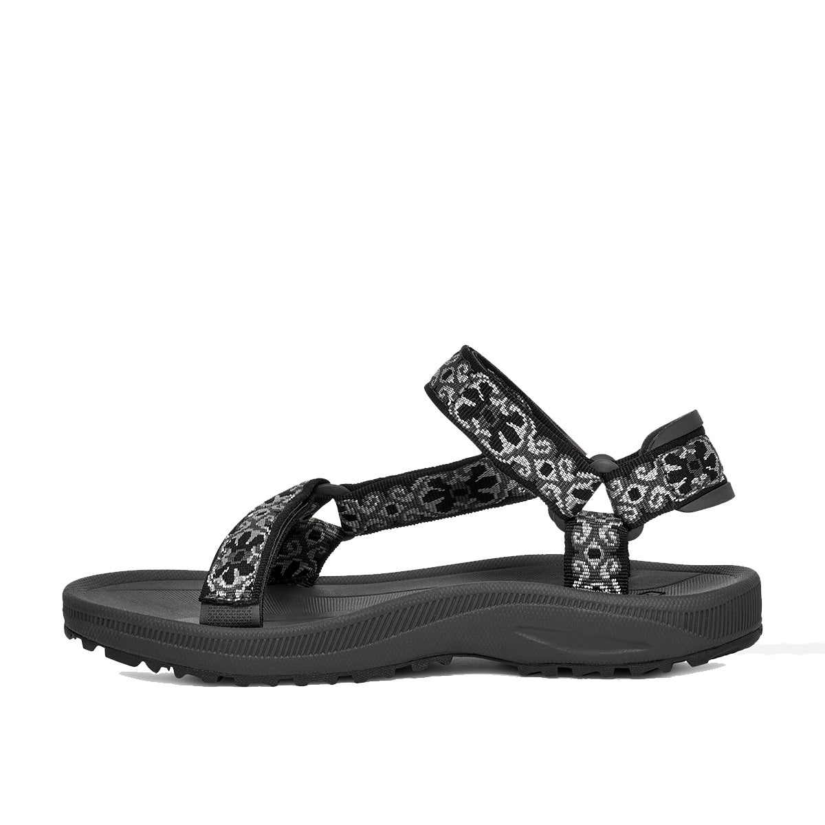 Teva Winsted Archive Floral Black Grey סנדלי נשים