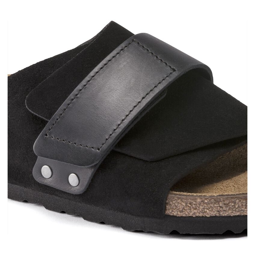 Birkenstock Kyoto Black בירקנשטוק כפכפי נשים שחור