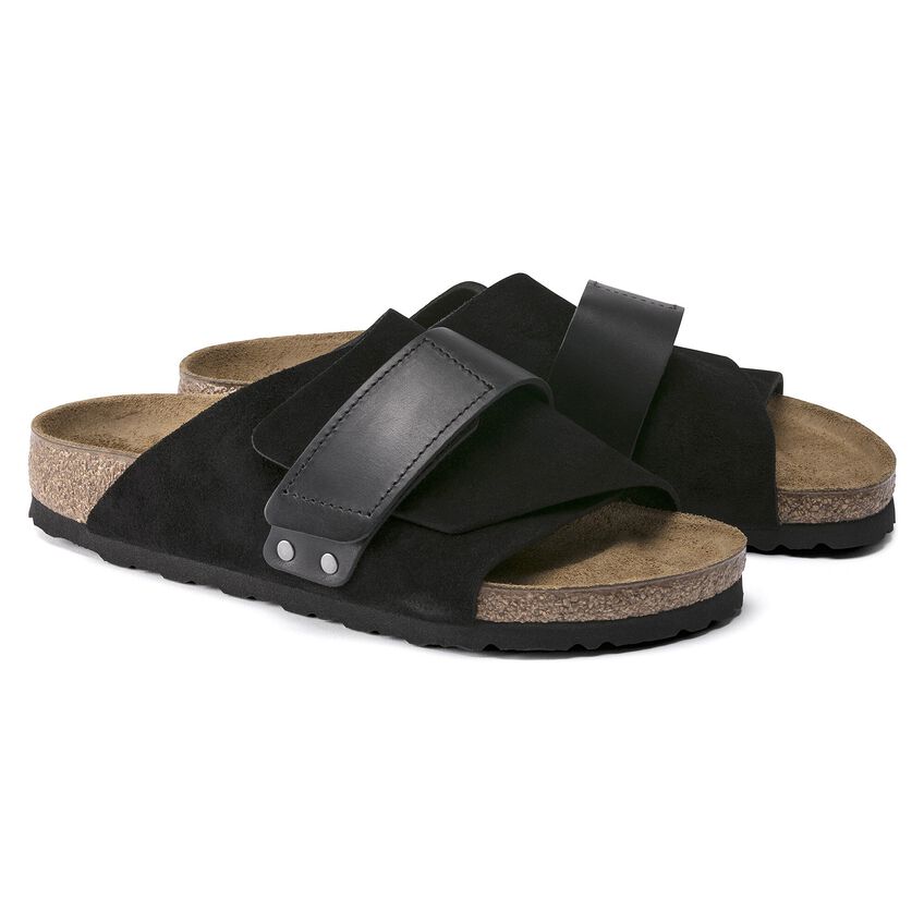 Birkenstock Kyoto Black בירקנשטוק כפכפי נשים שחור