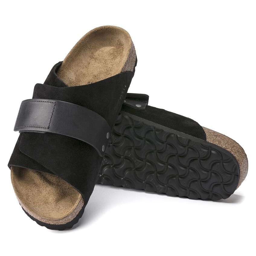 Birkenstock Kyoto Black בירקנשטוק כפכפי נשים שחור