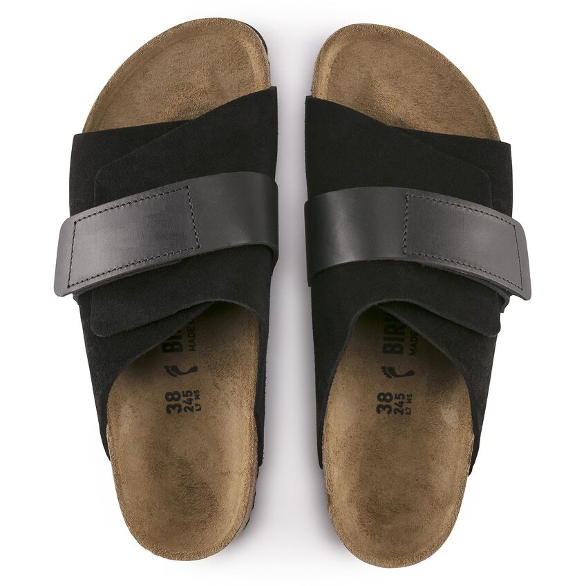 Birkenstock Kyoto Black בירקנשטוק כפכפי נשים שחור