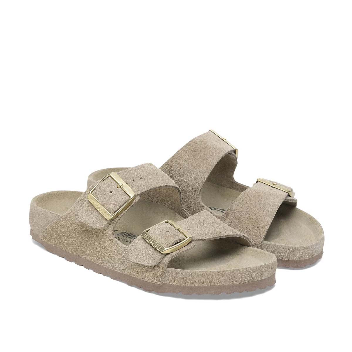 Birkenstock Arizona BS Allover Taupe כפכפי בירקנשטוק אריזונה טיופ יוניסקס