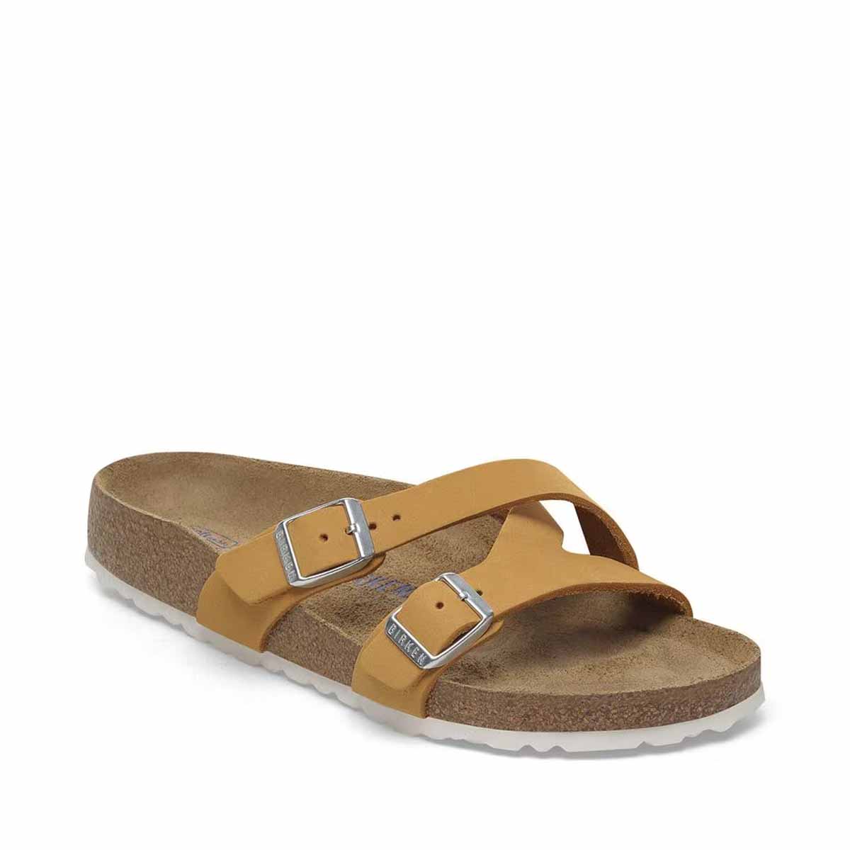 בירקנשטוק כפכפי נשים ייאו אפריקוט Birkenstock Yao Balance SFB NU Apricot