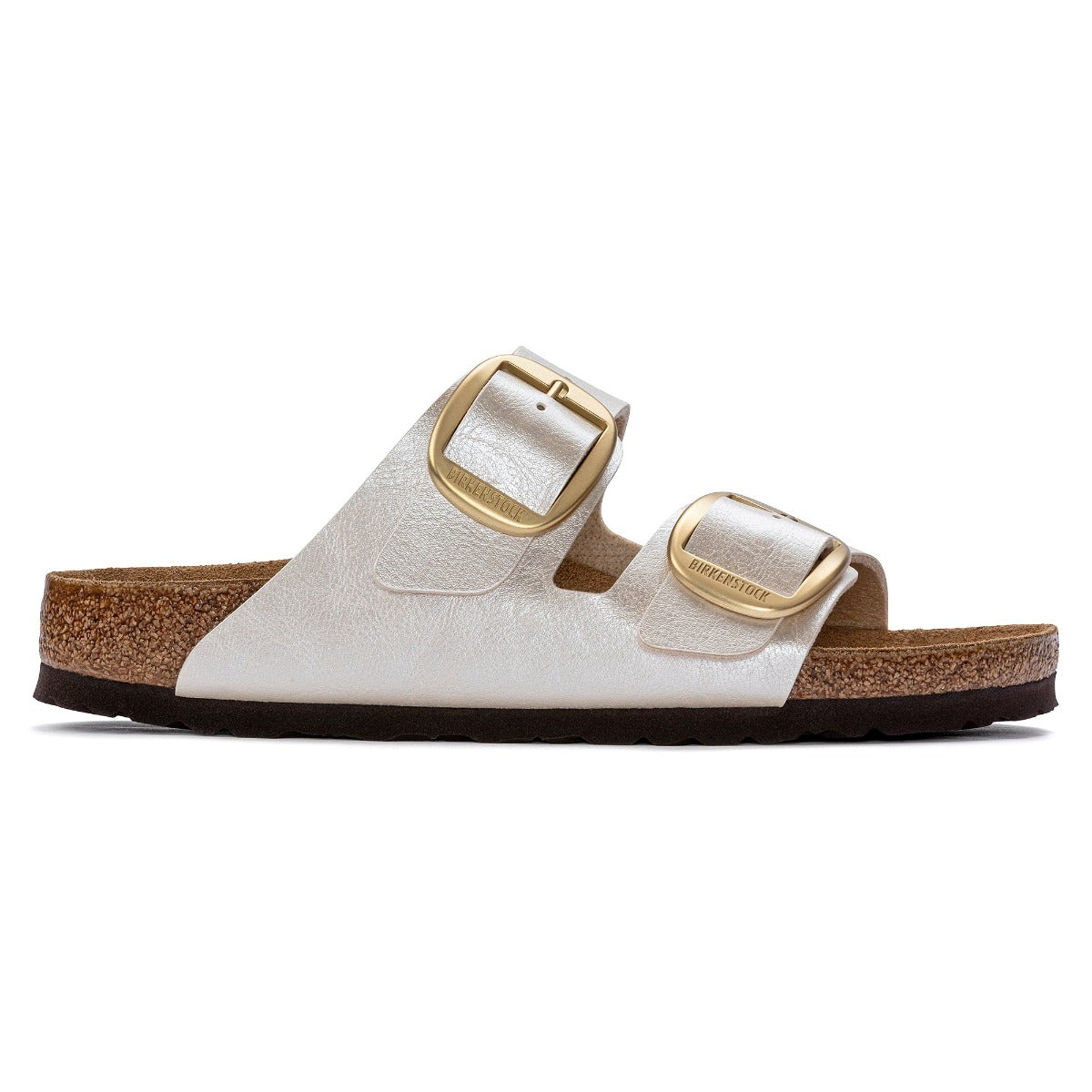 Birkenstock Arizona Big Buckle Graceful Pearl White בירקנשטוק כפכפי נשים
