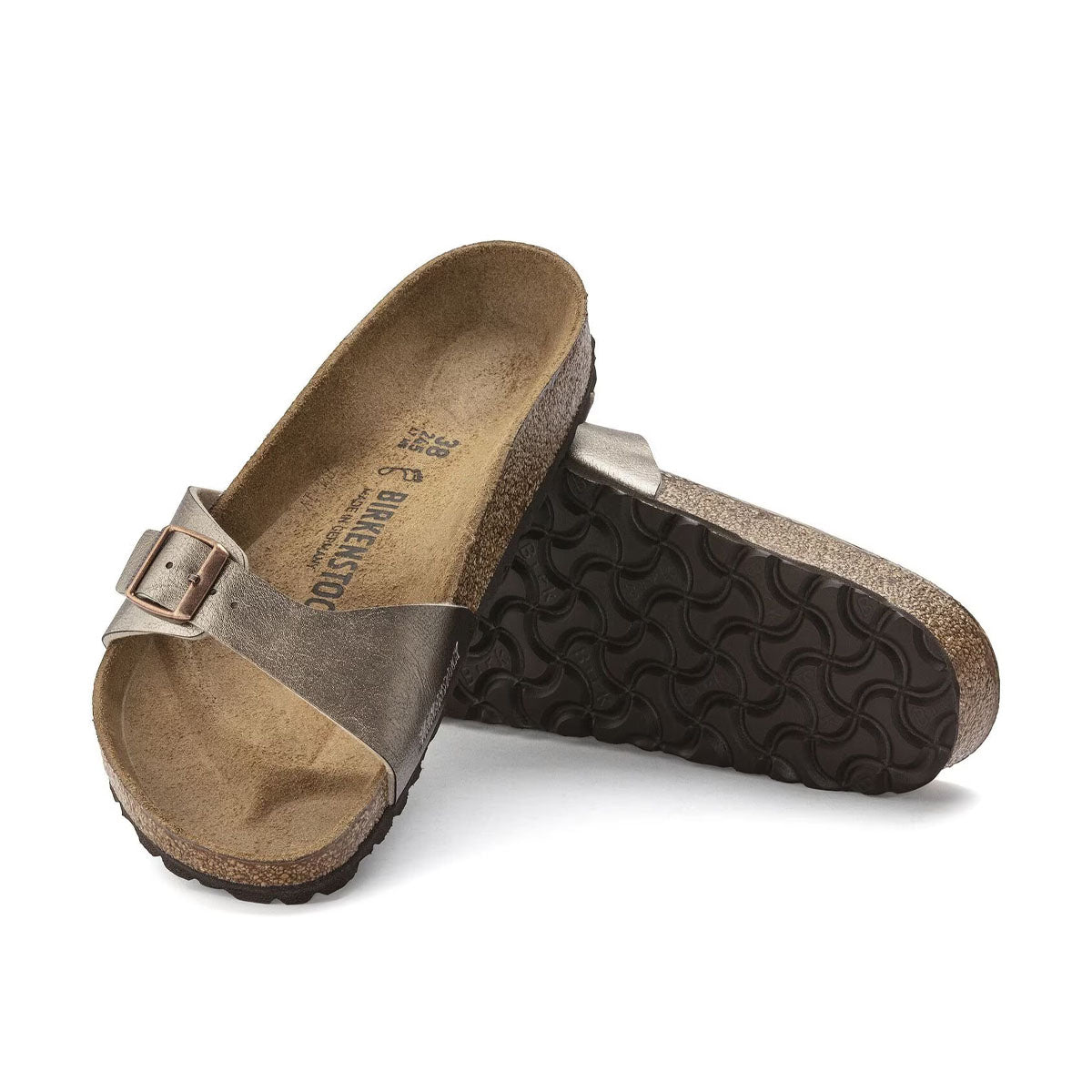 Birkenstock Madrid BS Graceful Taupe כפכפי בירקנשטוק מדריד טיופ