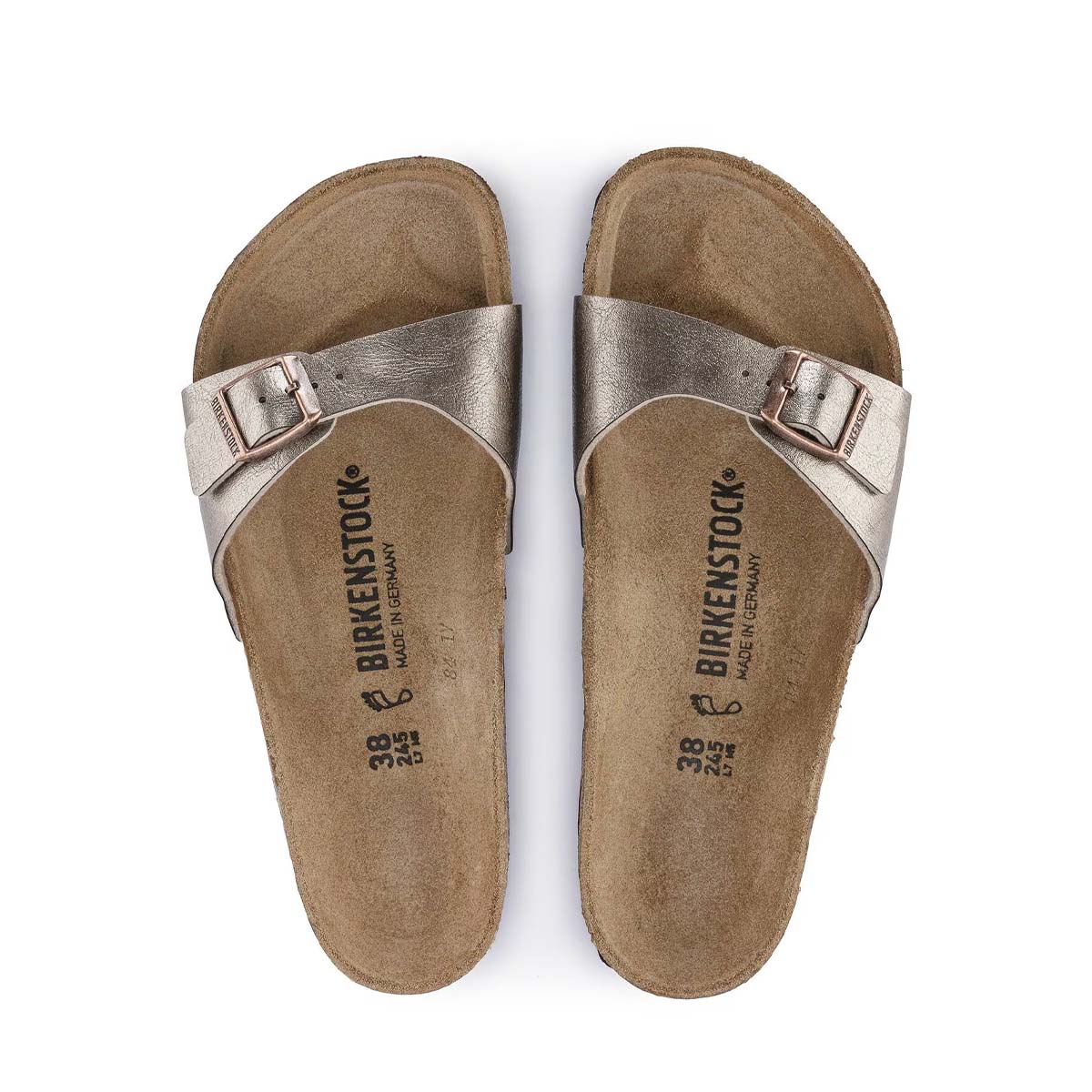Birkenstock Madrid BS Graceful Taupe כפכפי בירקנשטוק מדריד טיופ
