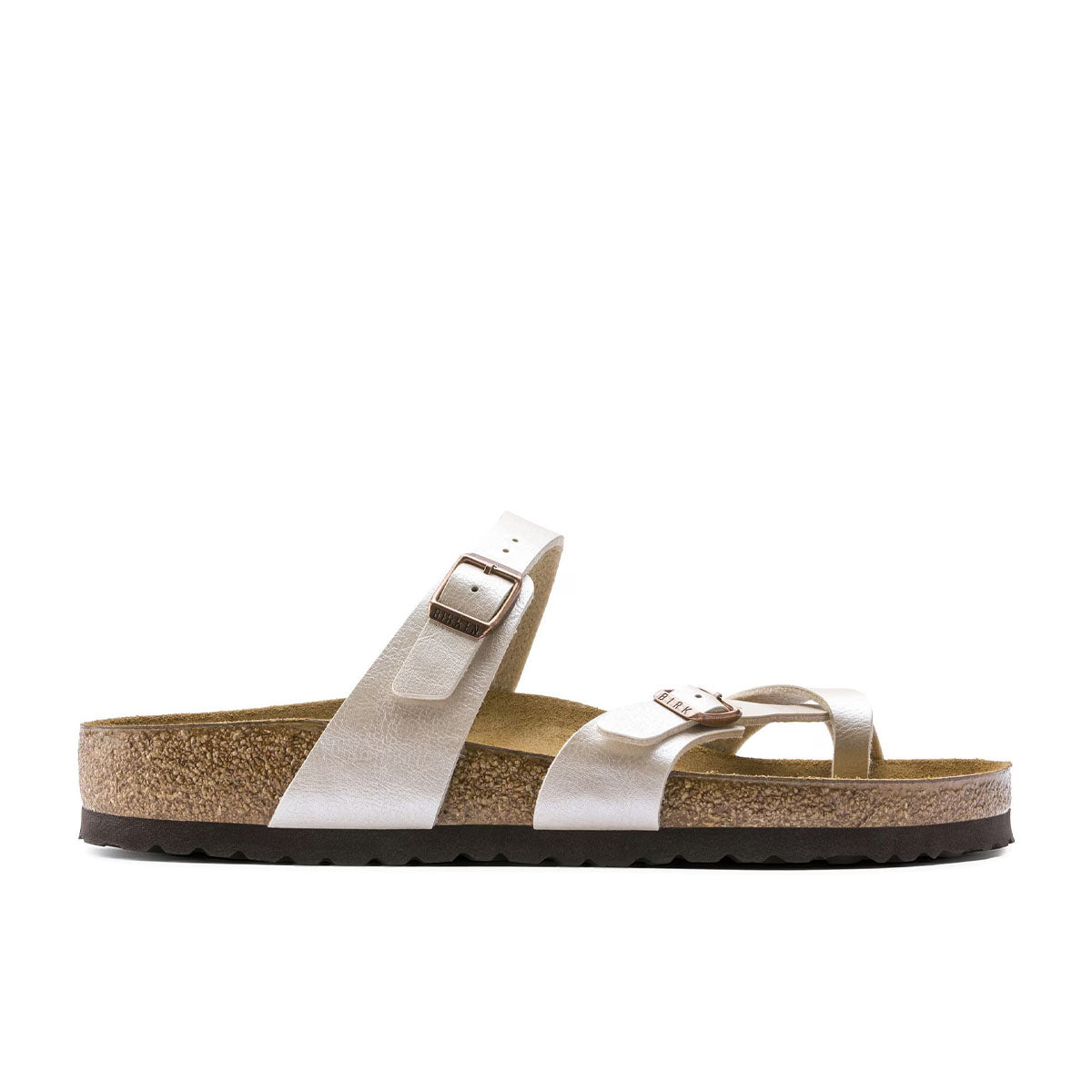 Birkenstock Mayari Graceful Pearl White כפכפי בירקנשטוק לנשים מיארי לבן פנינה