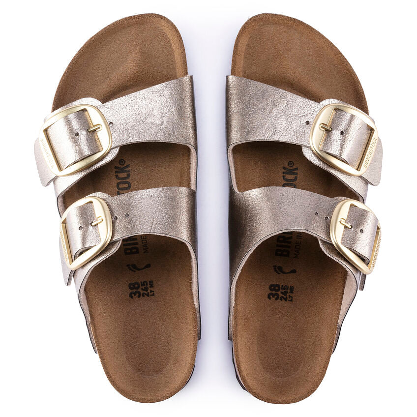 Birkenstock Arizona Big Buckle Graceful Taupe בירקנשטוק כפכפי נשים