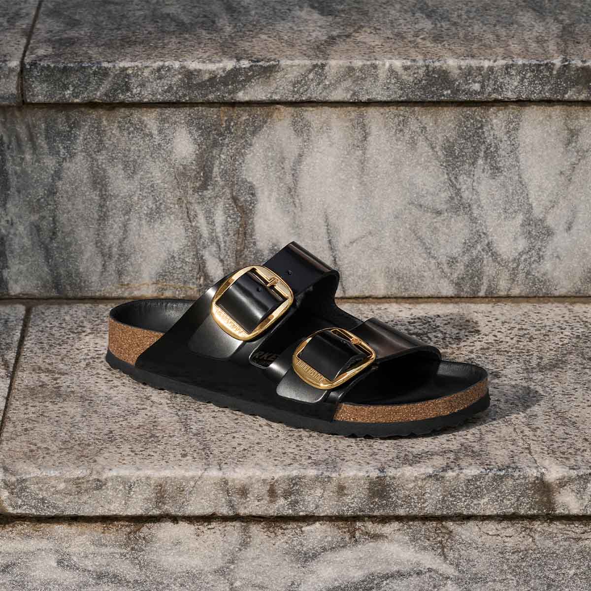 Birkenstock Arizona Big Buckle Black בירקנשטוק כפכפי נשים