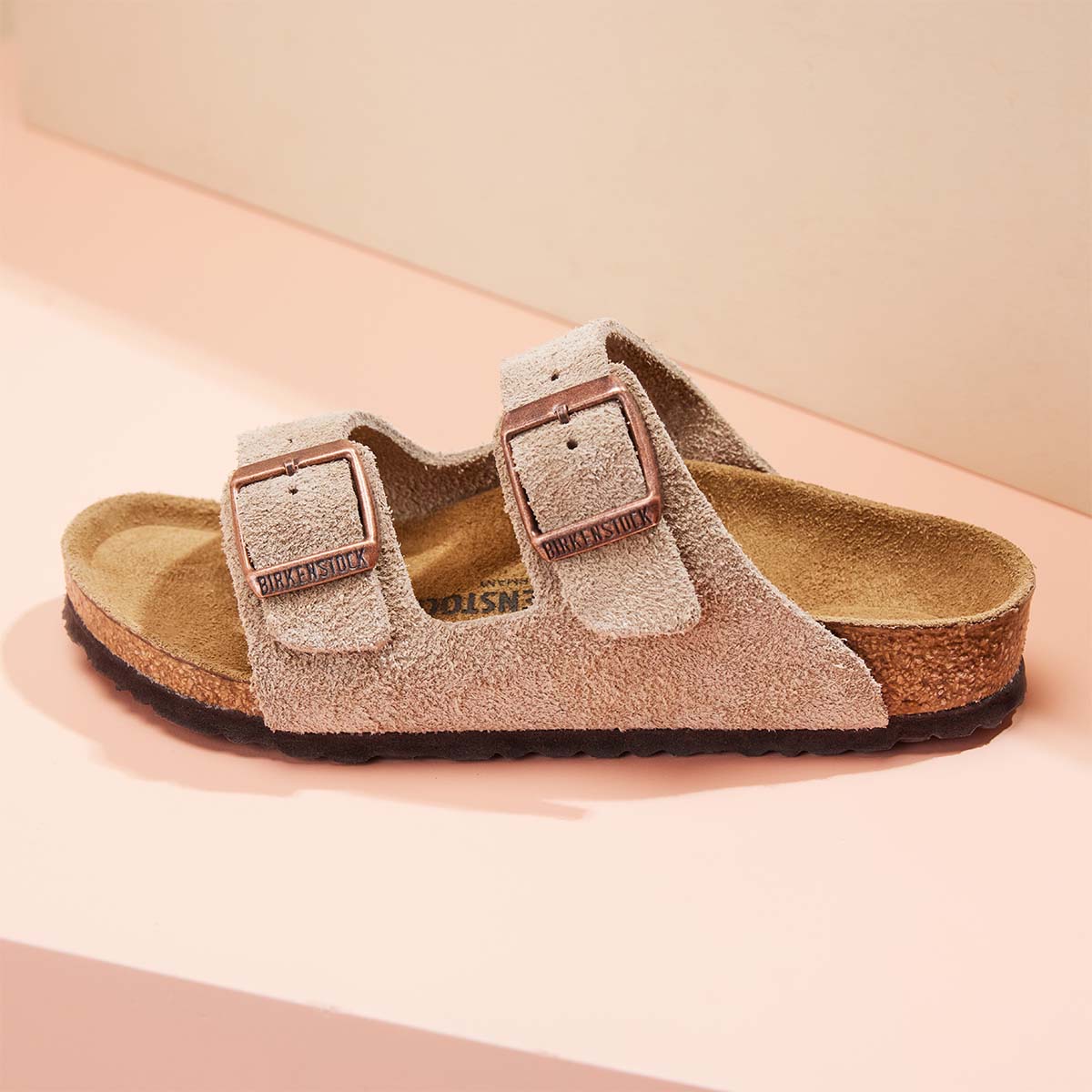 Birkenstock Arizona Kids BS Taupe בירקנשטוק כפכפי ילדים אריזונה טיופ
