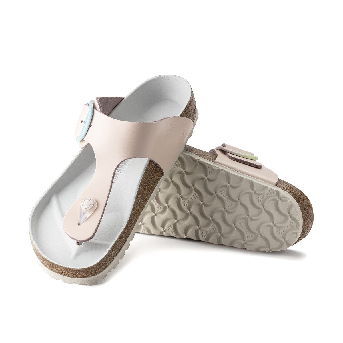 בירקנשטוק כפכפי נשים גיזה Birkenstock Gizeh Big Buckle Ombre Light Rose HEX