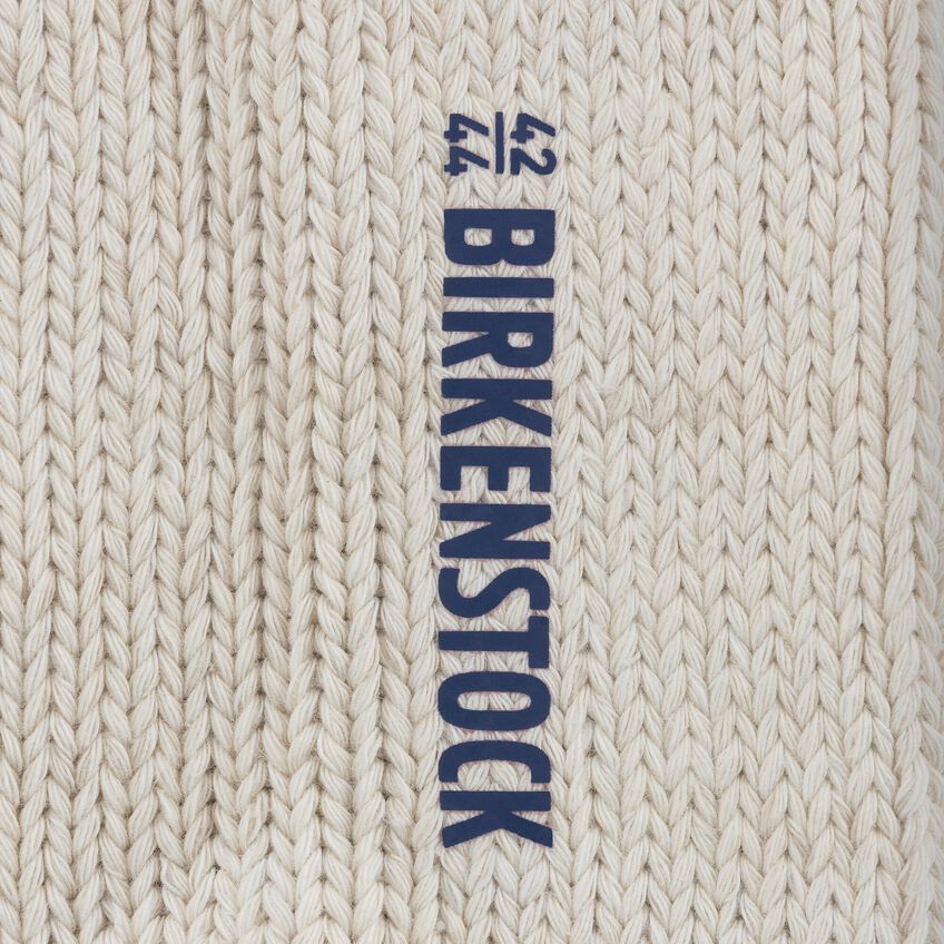 Birkenstock Cotton Twist Offwhite גרבי בירקנשטוק