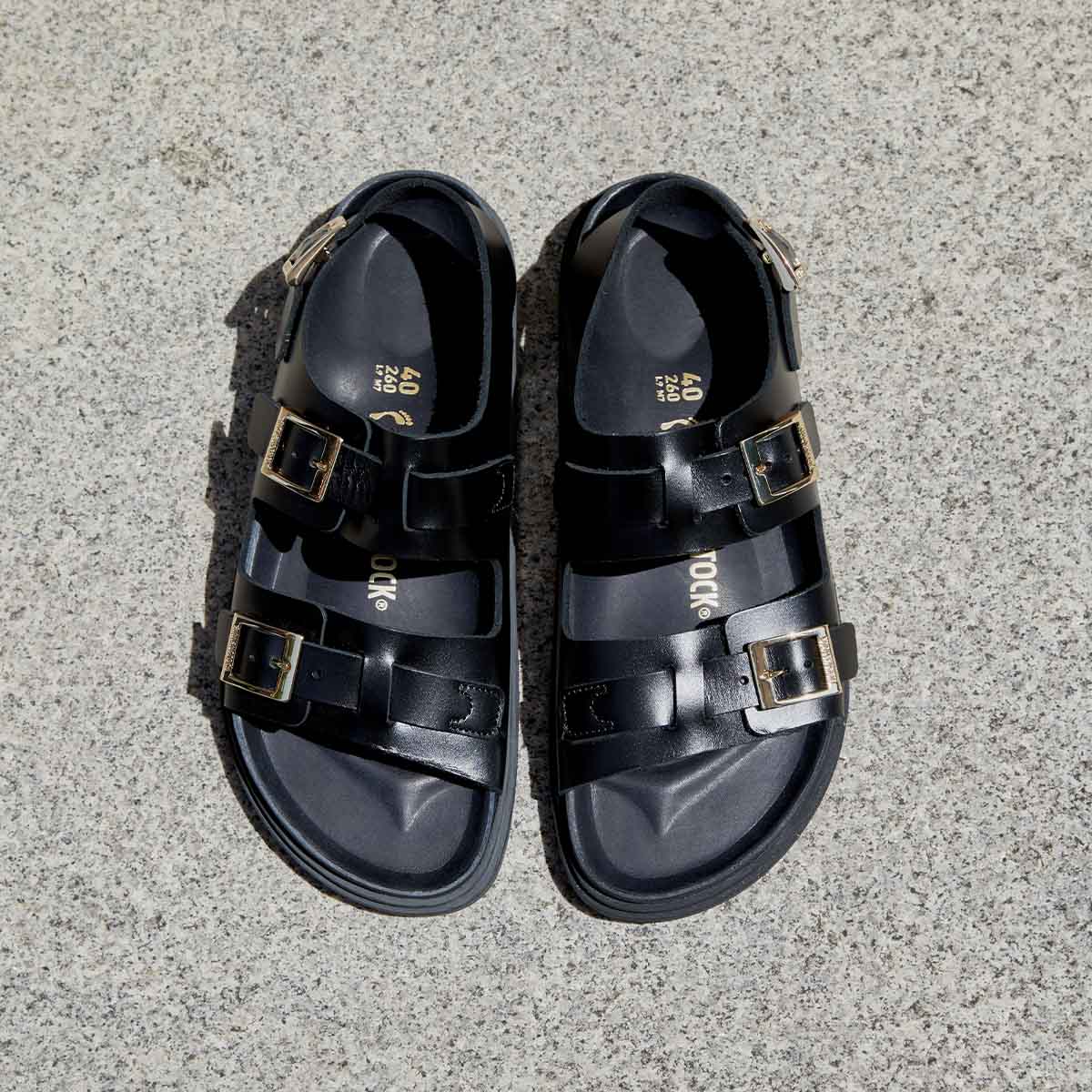 Birkenstock Cannes EXQ LE Black סנדלי בירקנשטוק לנשים