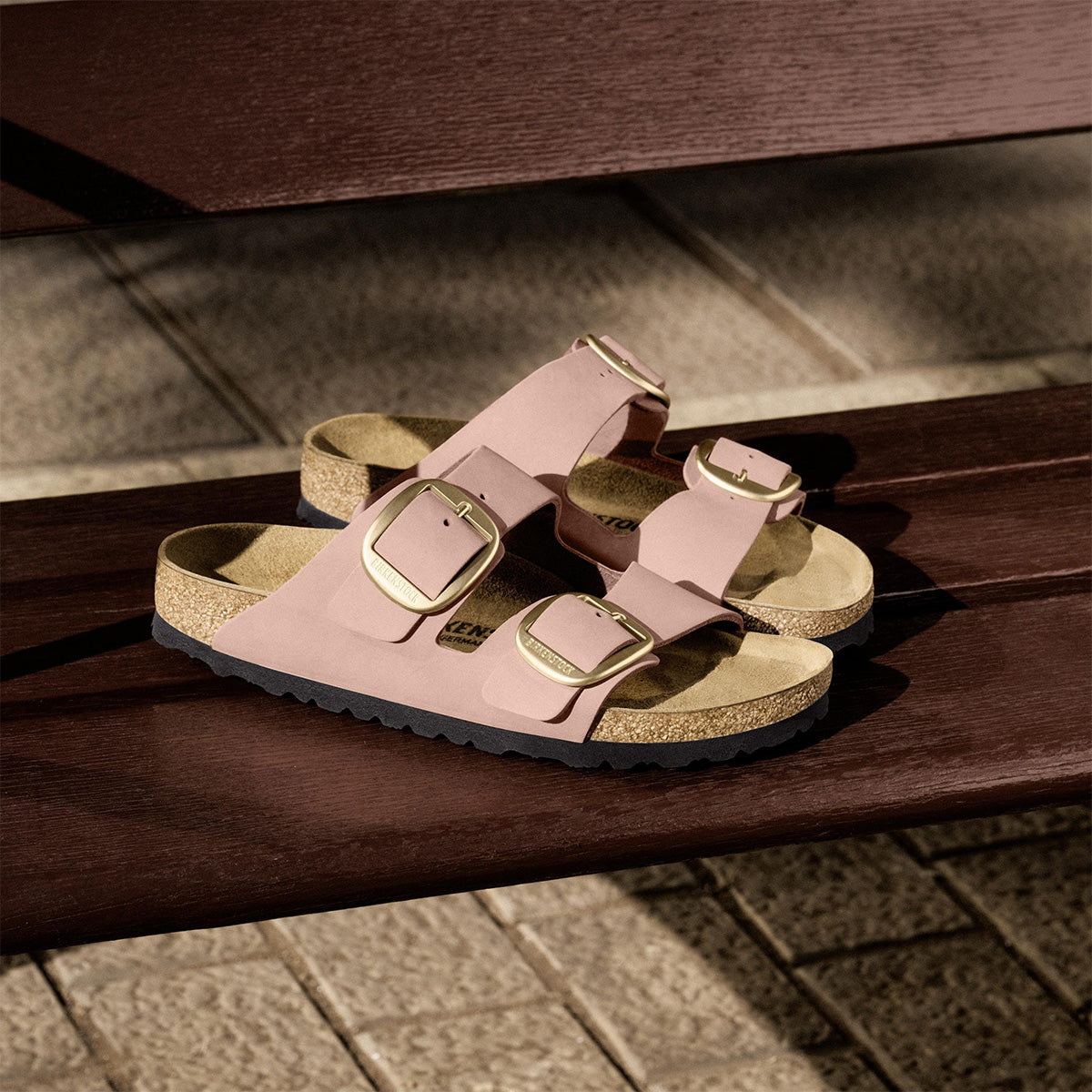 Birkenstock Arizona Big Buckle Old Rose כפכפי בירקנשטוק לנשים אריזונה