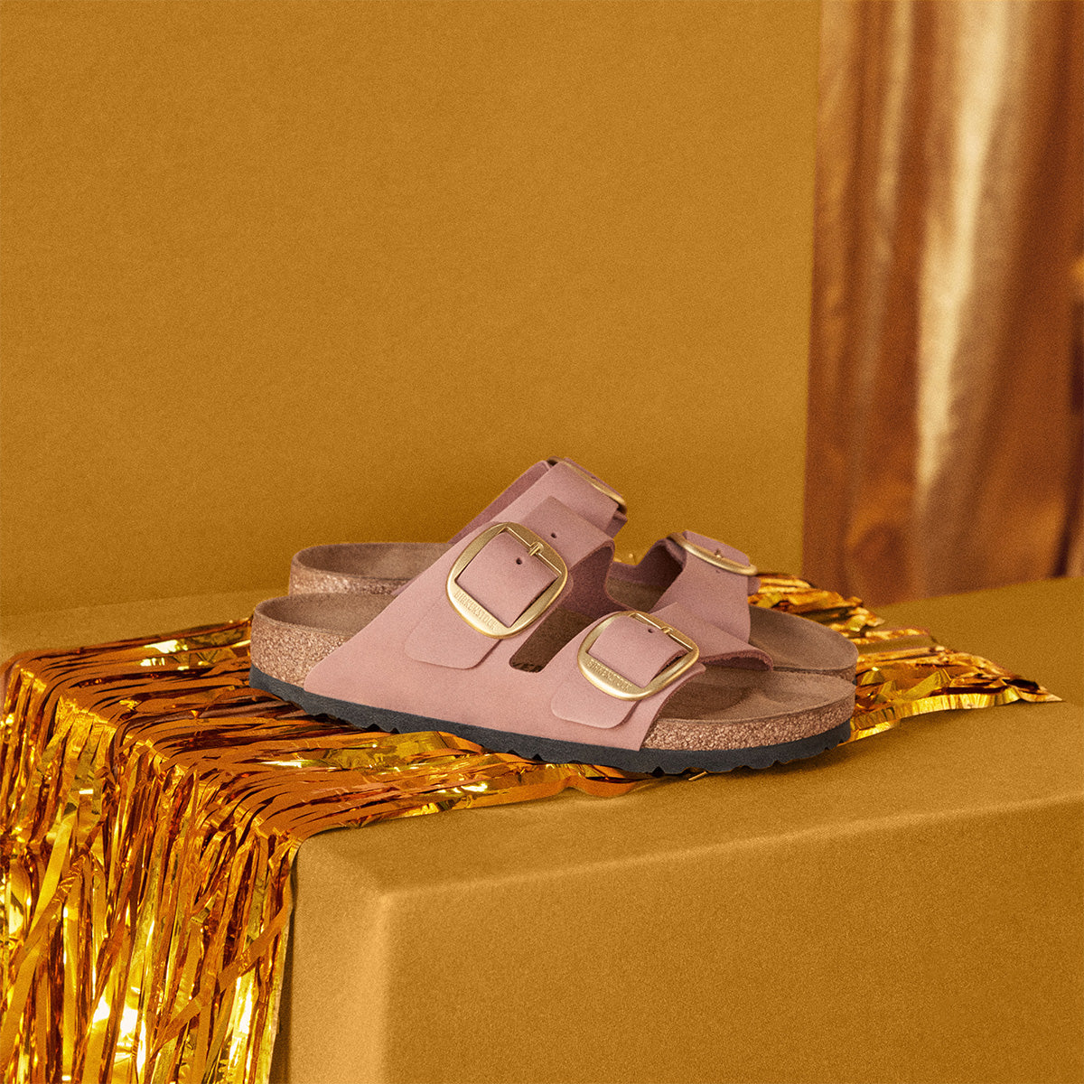Birkenstock Arizona Big Buckle Old Rose כפכפי בירקנשטוק לנשים אריזונה